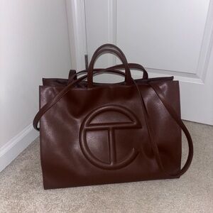 Telfar Rich Brown Tote Bag